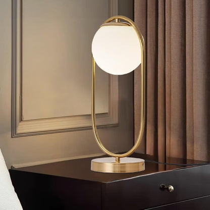 Luxe Mid-Century Tafellamp – Nachtlamp voor Slaapkamer en Bureau