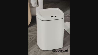 Zelfsluitende Prullenbak met Sensor – Hygiënisch en Slim Wonen